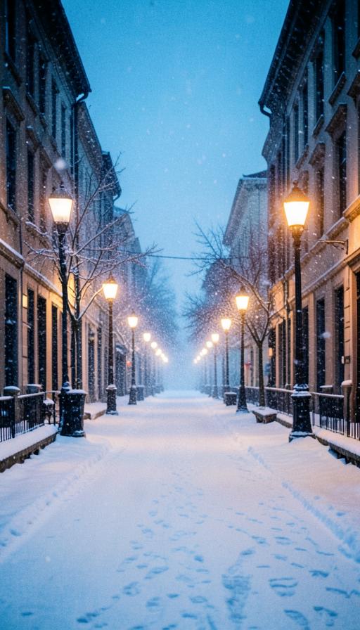 Снежная улица